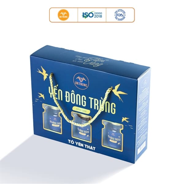 Yến Đông trùng đẳng sâm - hộp 6 hũ