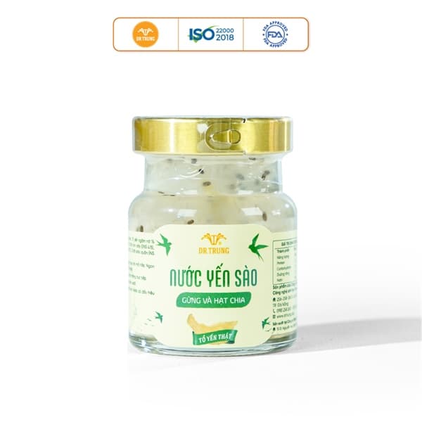 Nước yến sào ăn kiêng